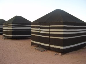 Our deluxe accommodations at Wadi Rum